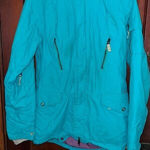 Burton Teal and Purple Patterned Jacket